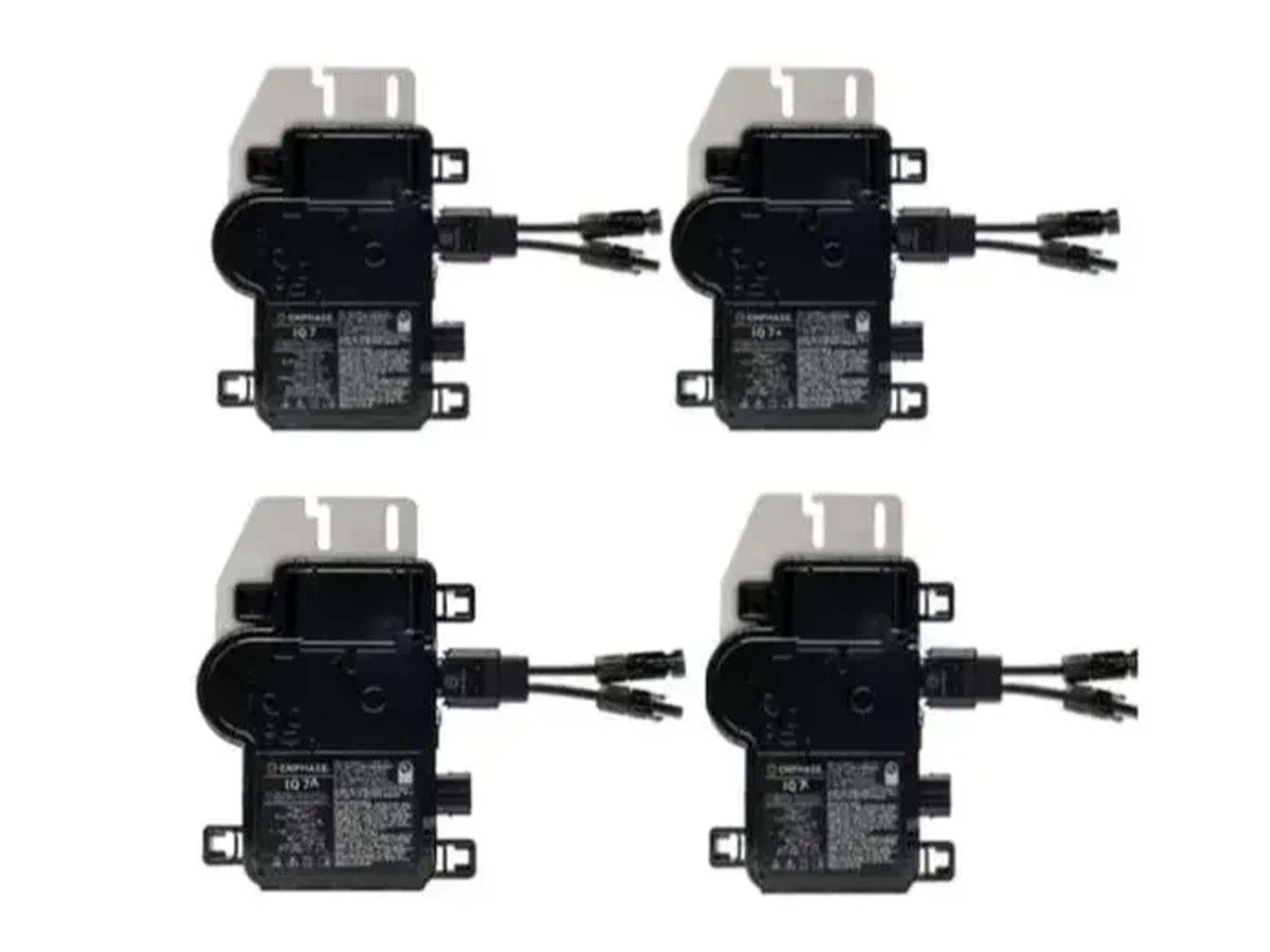 Vier Mikrowechselrichter von Enphase