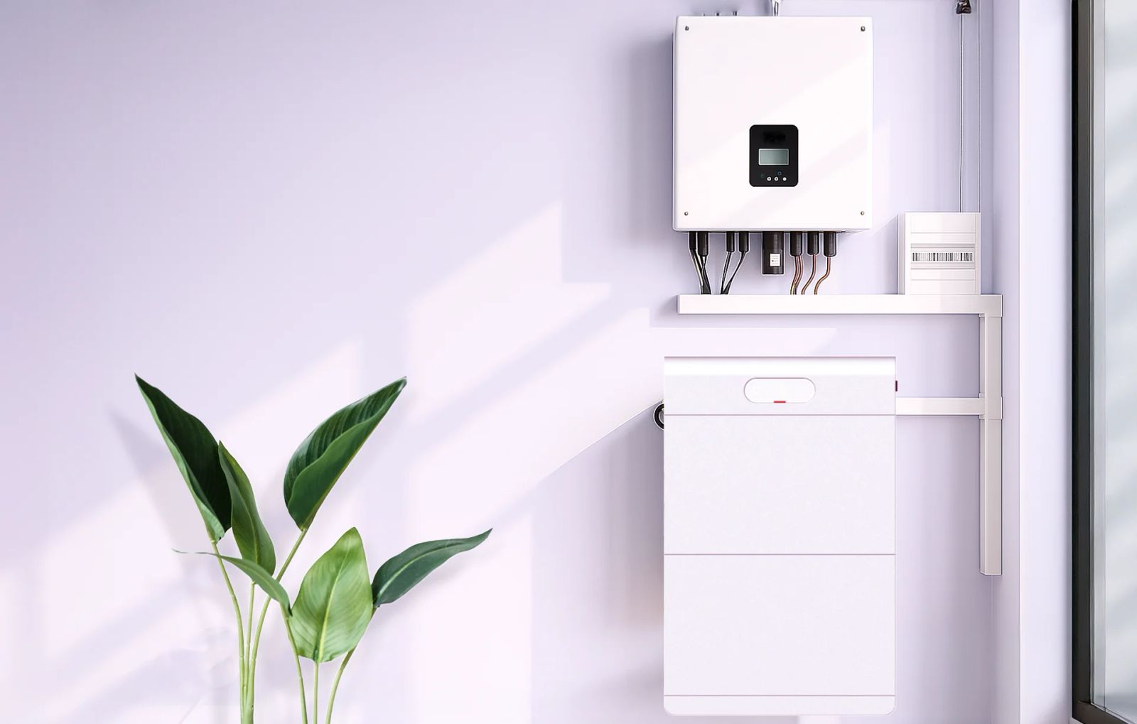 Batterie und Inverter