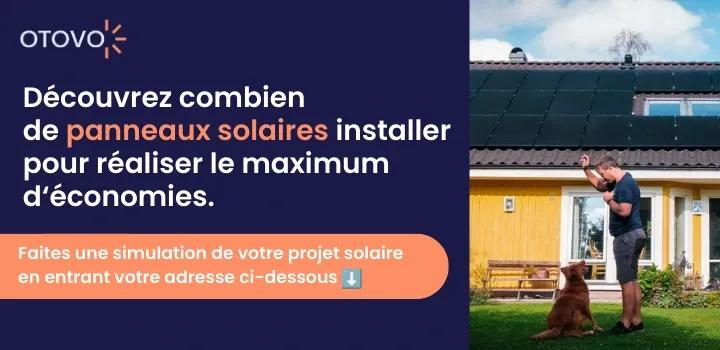 bannière nombre de panneaux solaires otovo