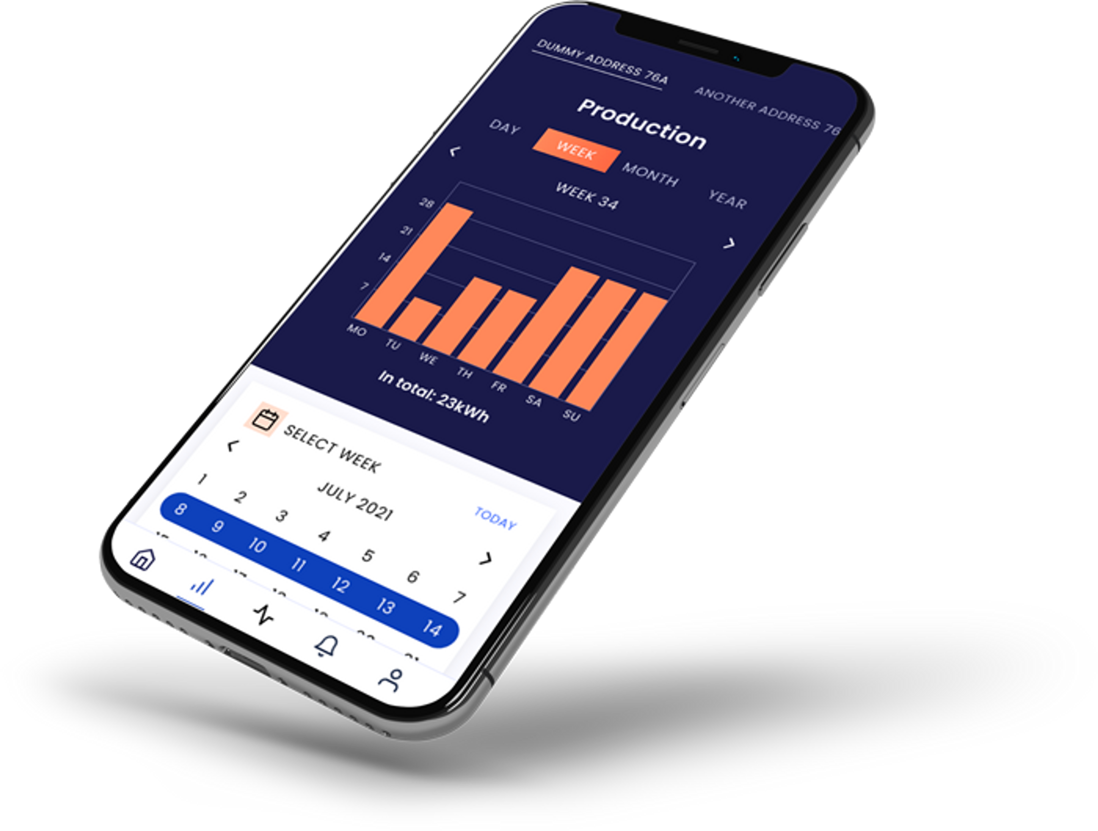 Solarstrom via App tracken