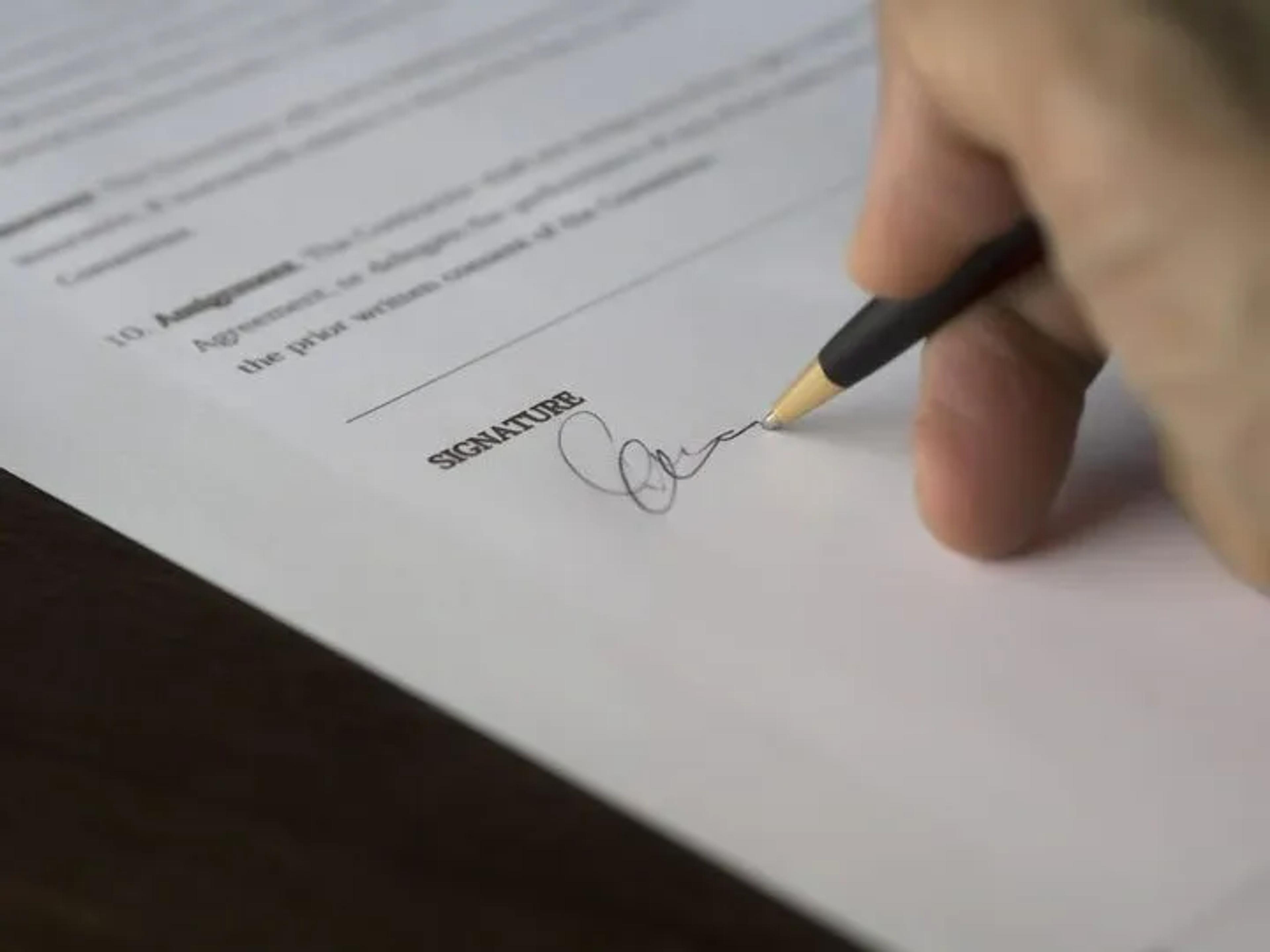 signature devis panneau solaire