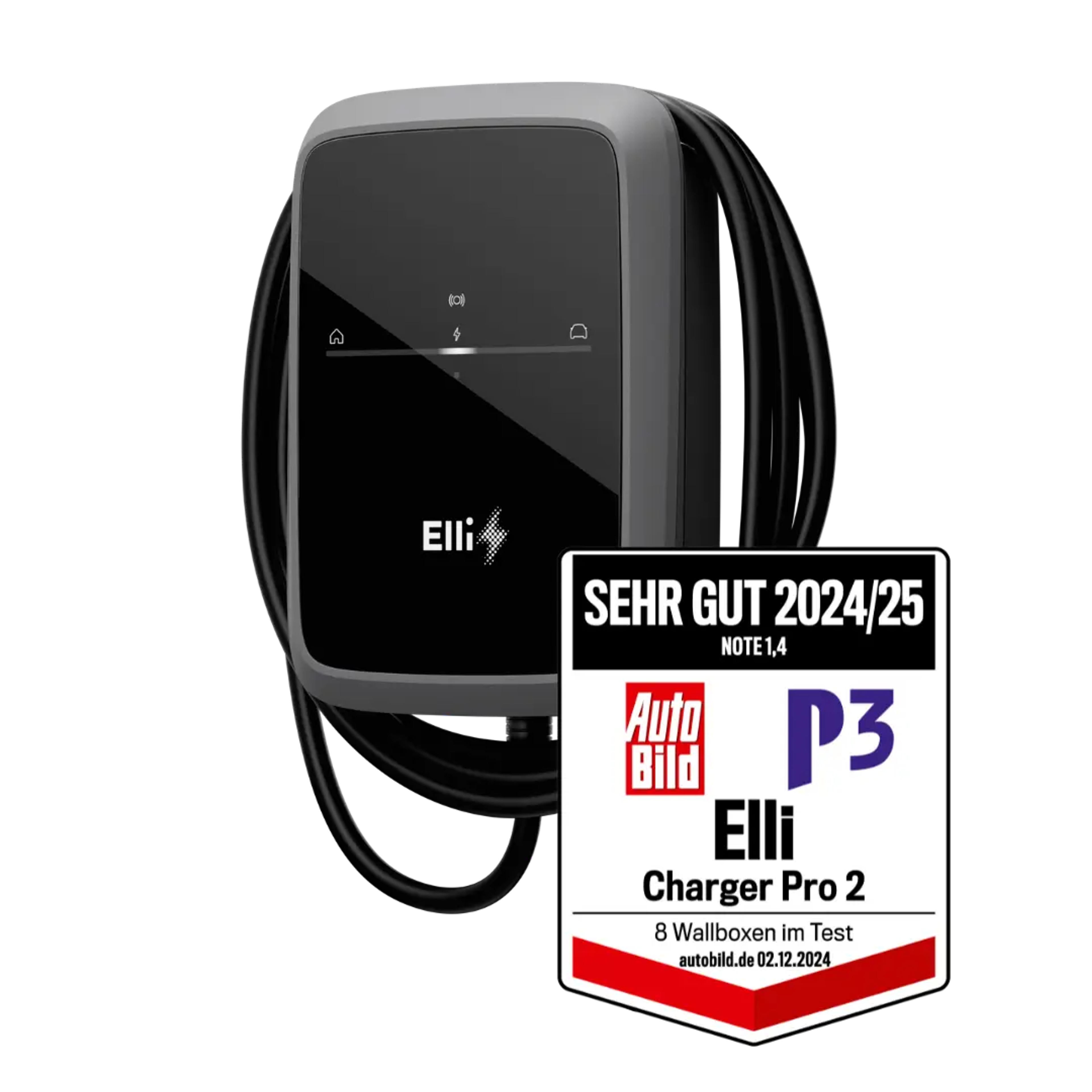 Elli Charger mit AUTO BILD badge