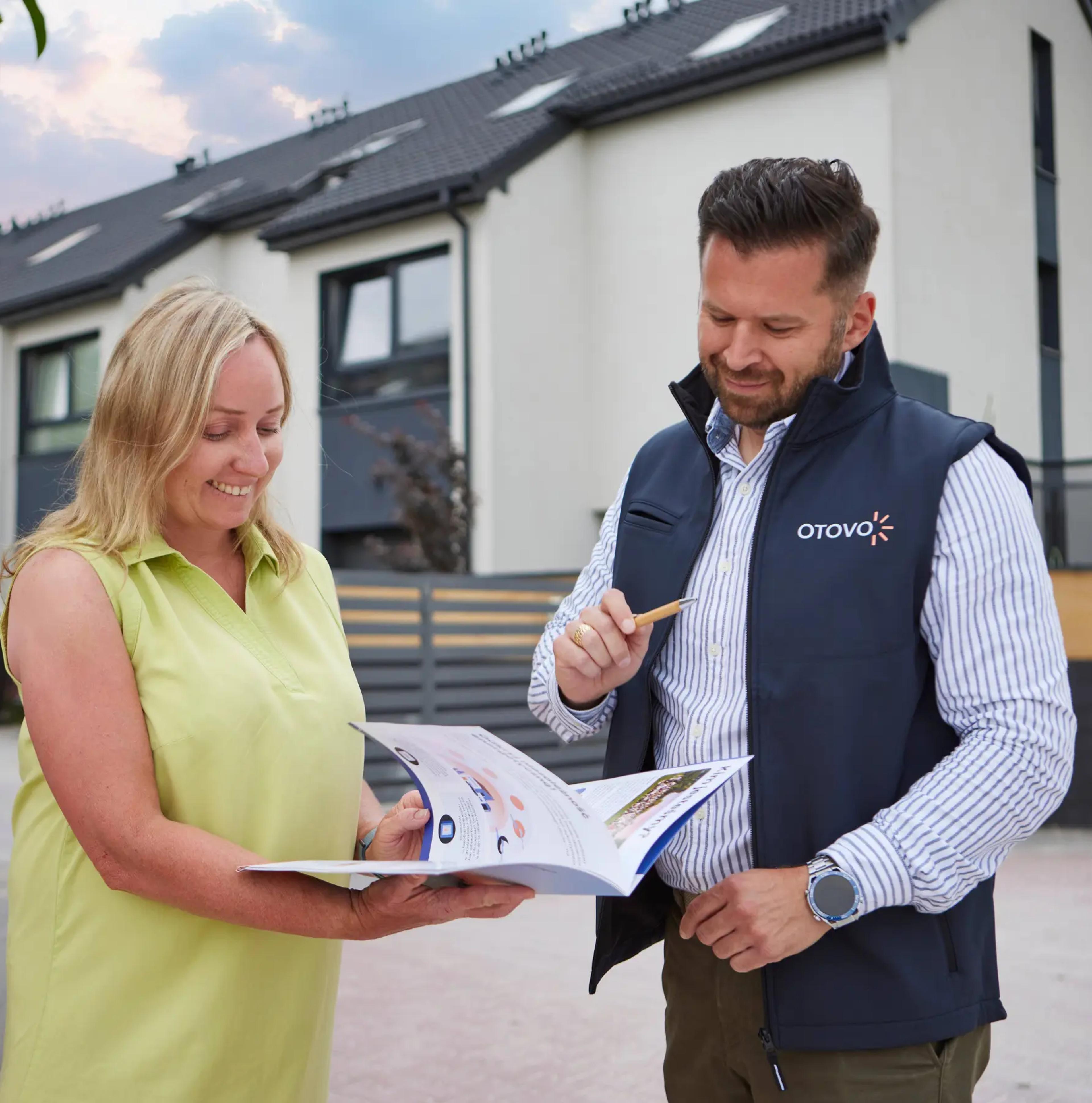 cliente otovo con consulente