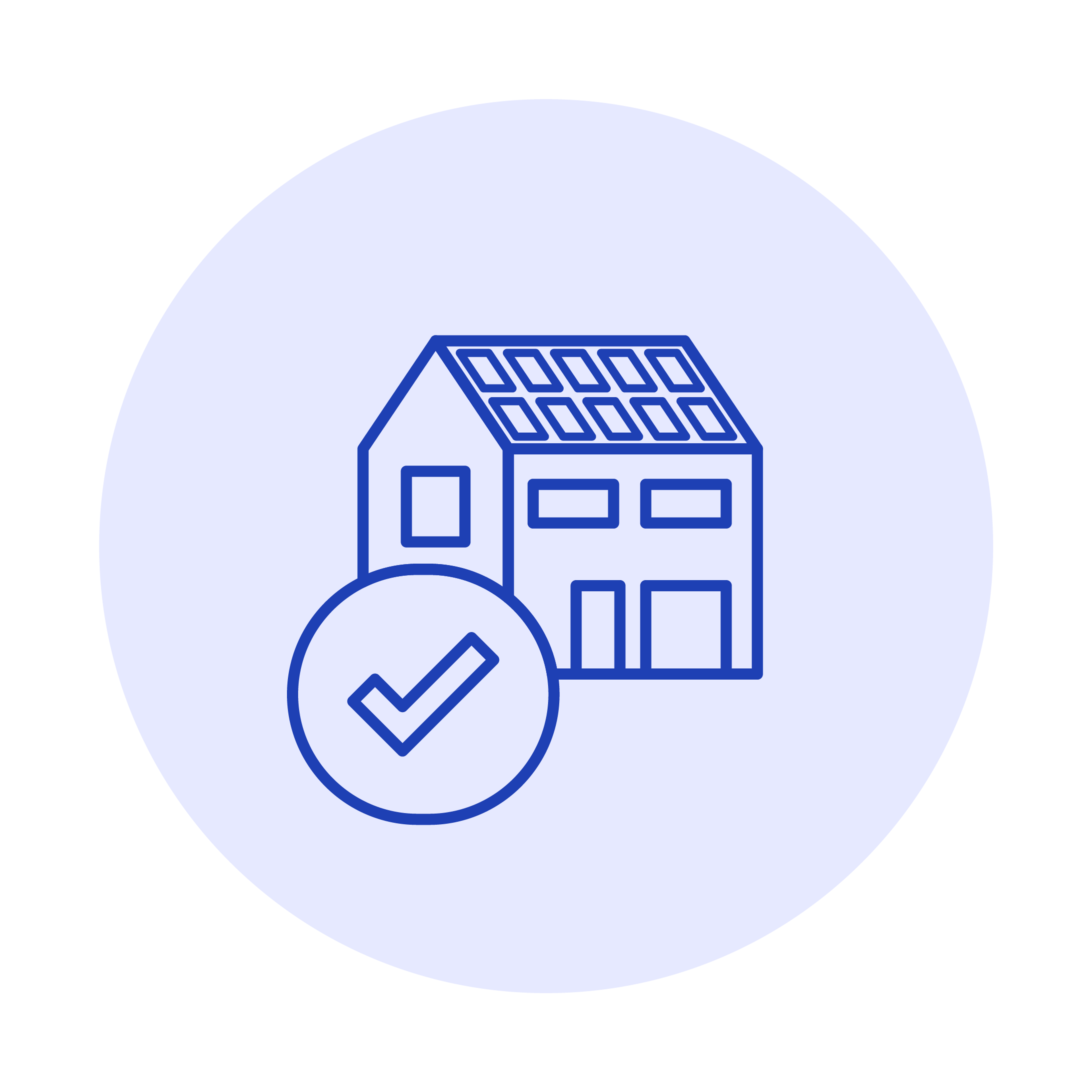 ilustração de casa com painéis