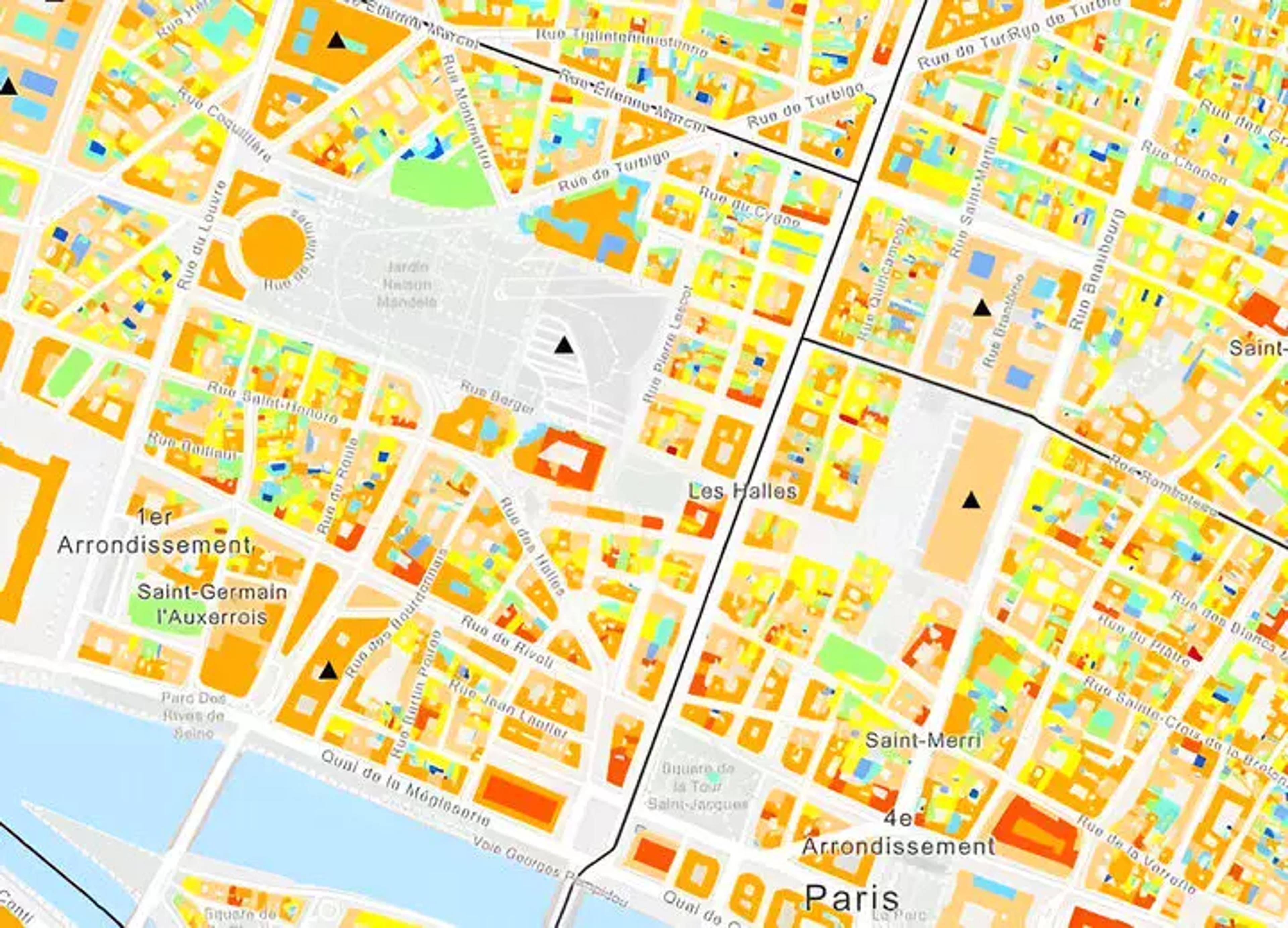 cadastre solaire paris