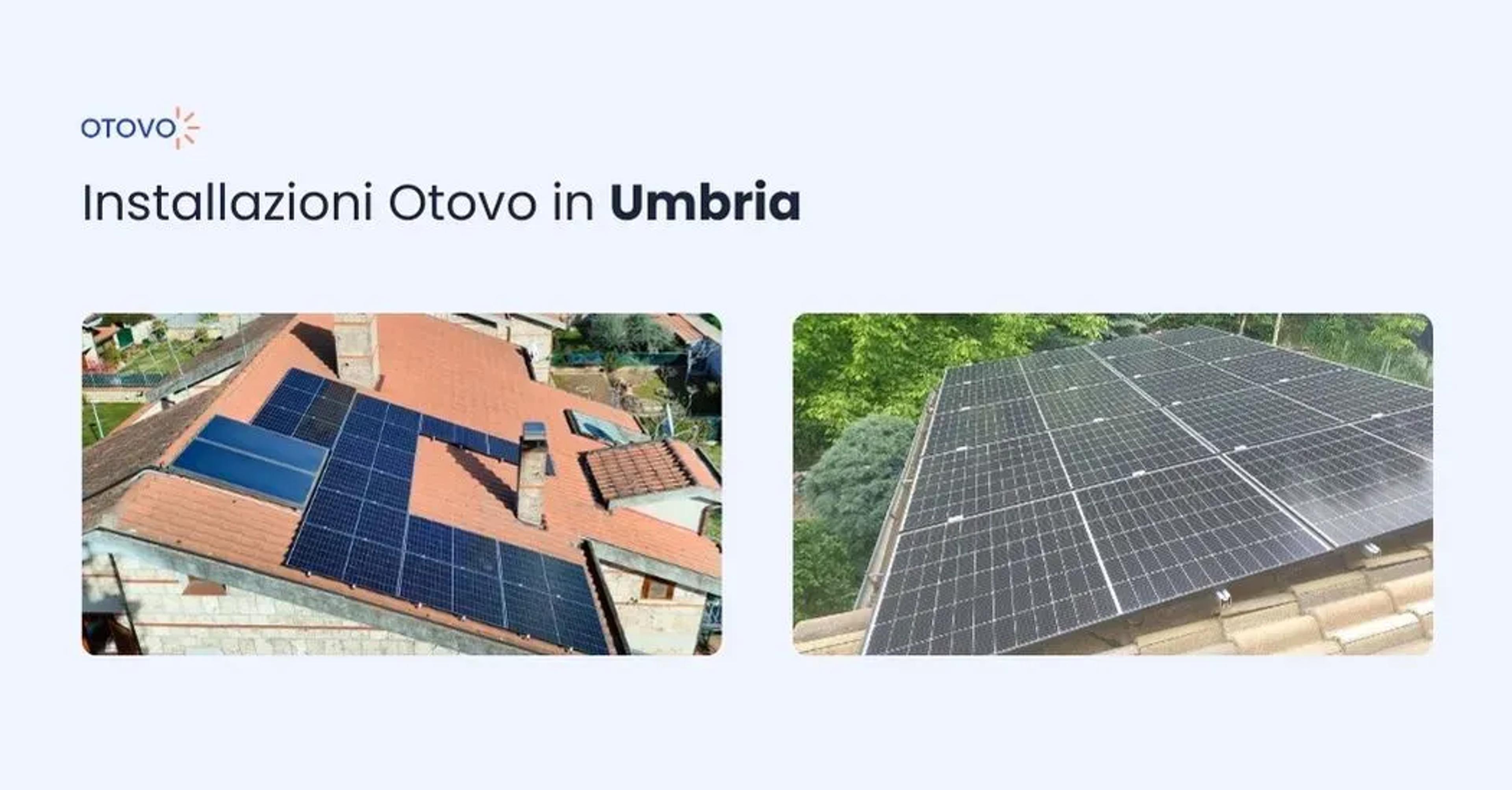 Installazioni Otovo in Umbria
