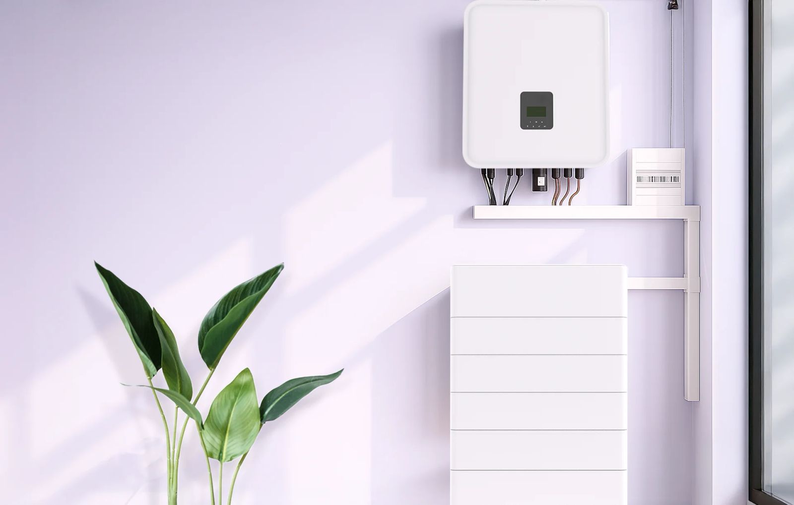 Heimspeicher und ein Inverter