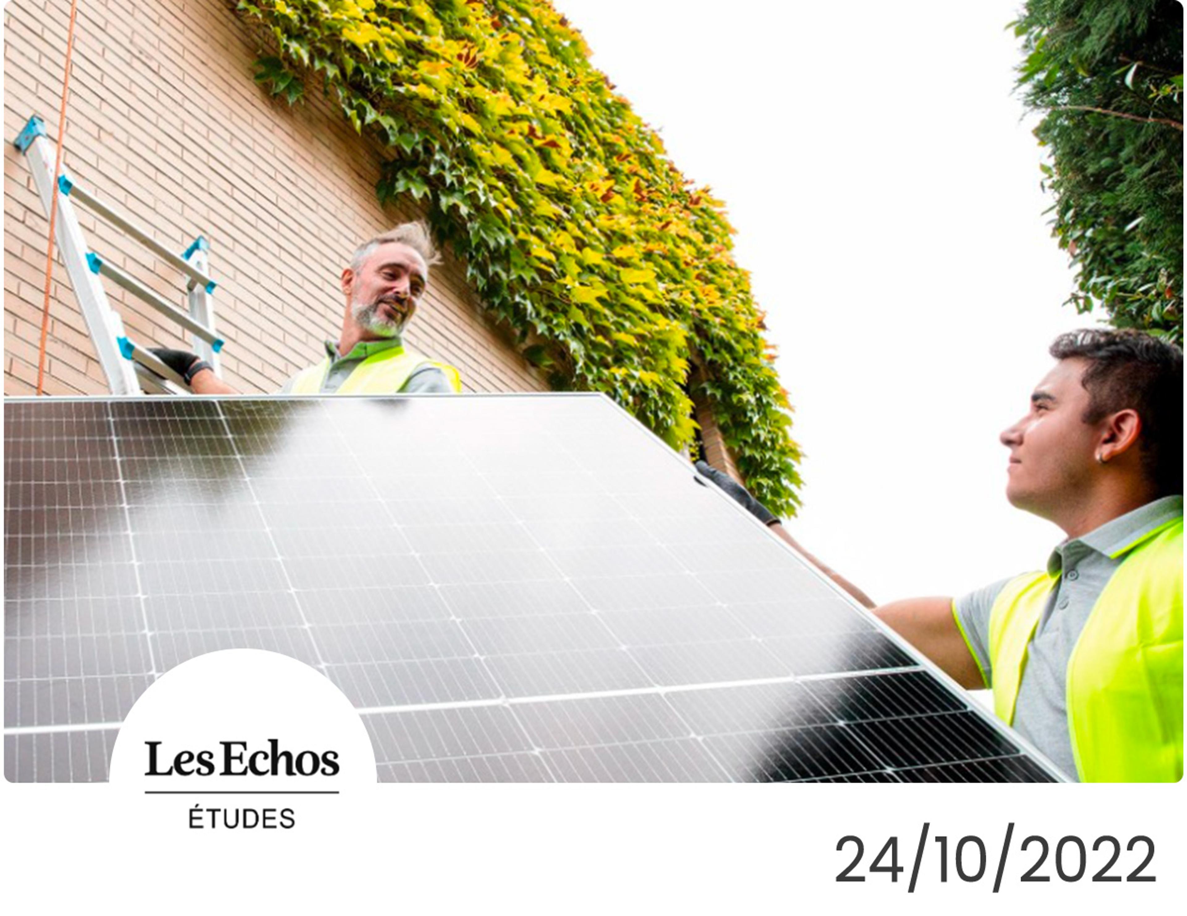 article les echo otovo octobre 2022