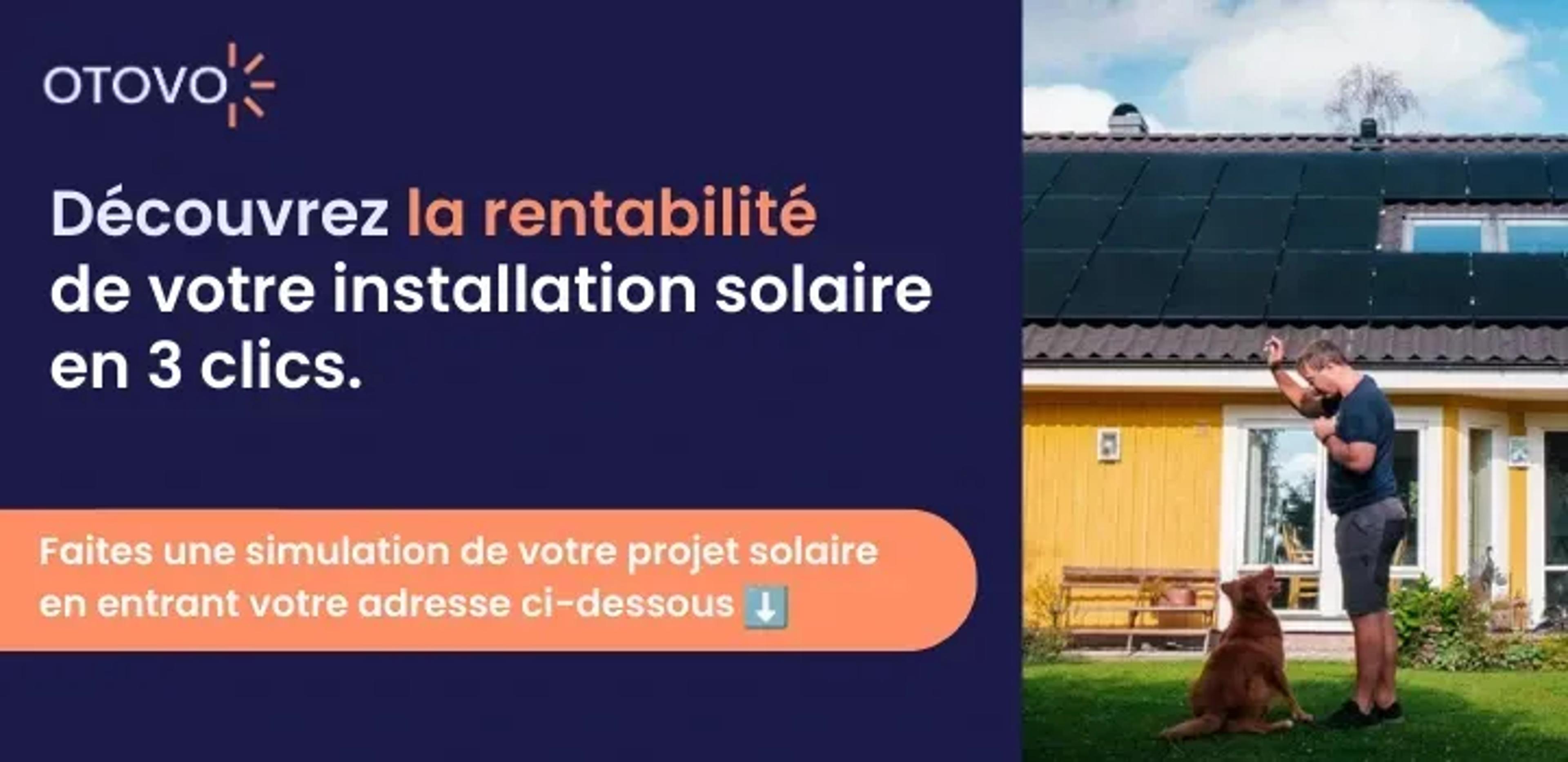 rentabilité panneaux solaires