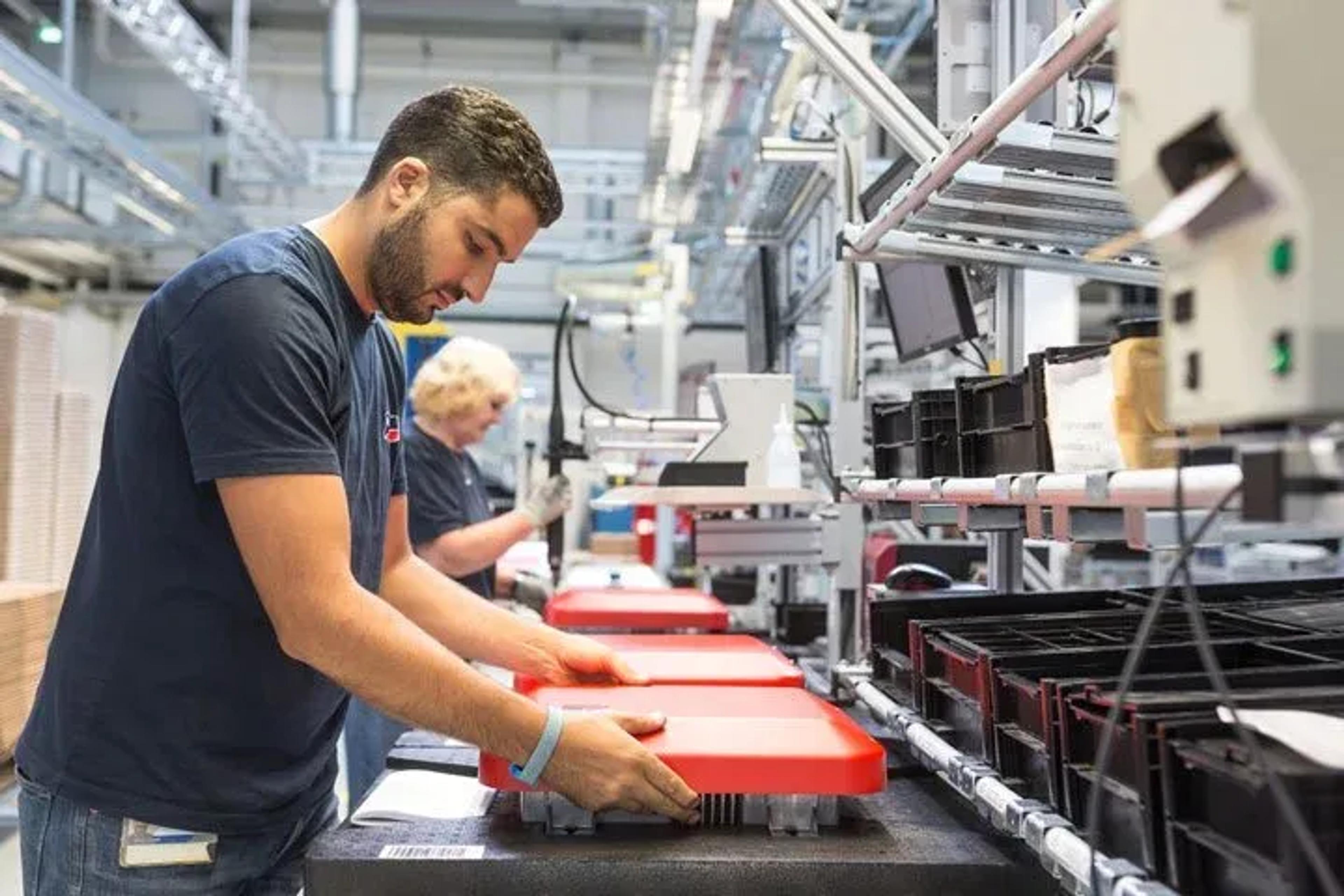 usine de production onduleur sma