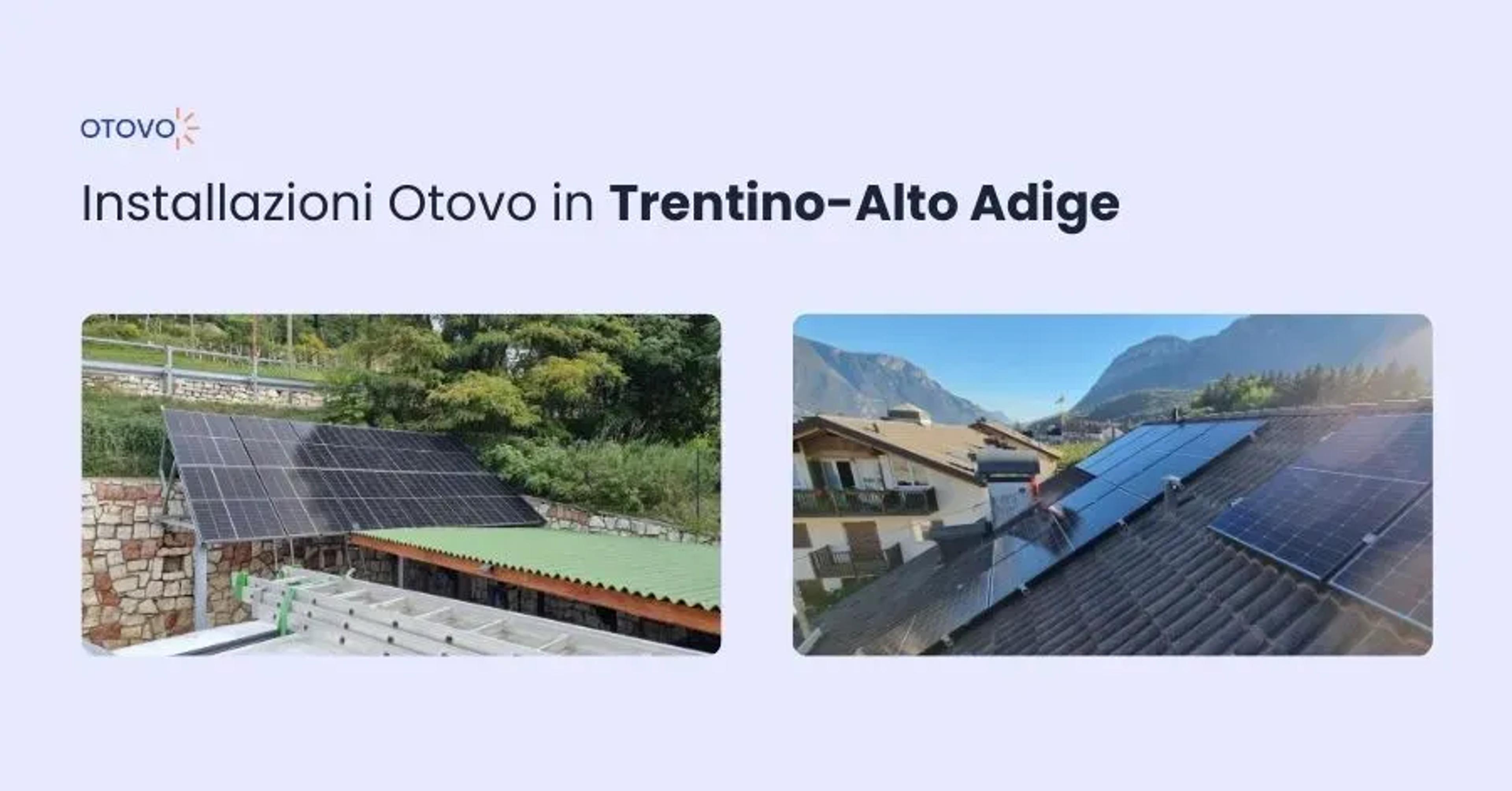 Fotovoltaico Trentino - Installazioni Otovo