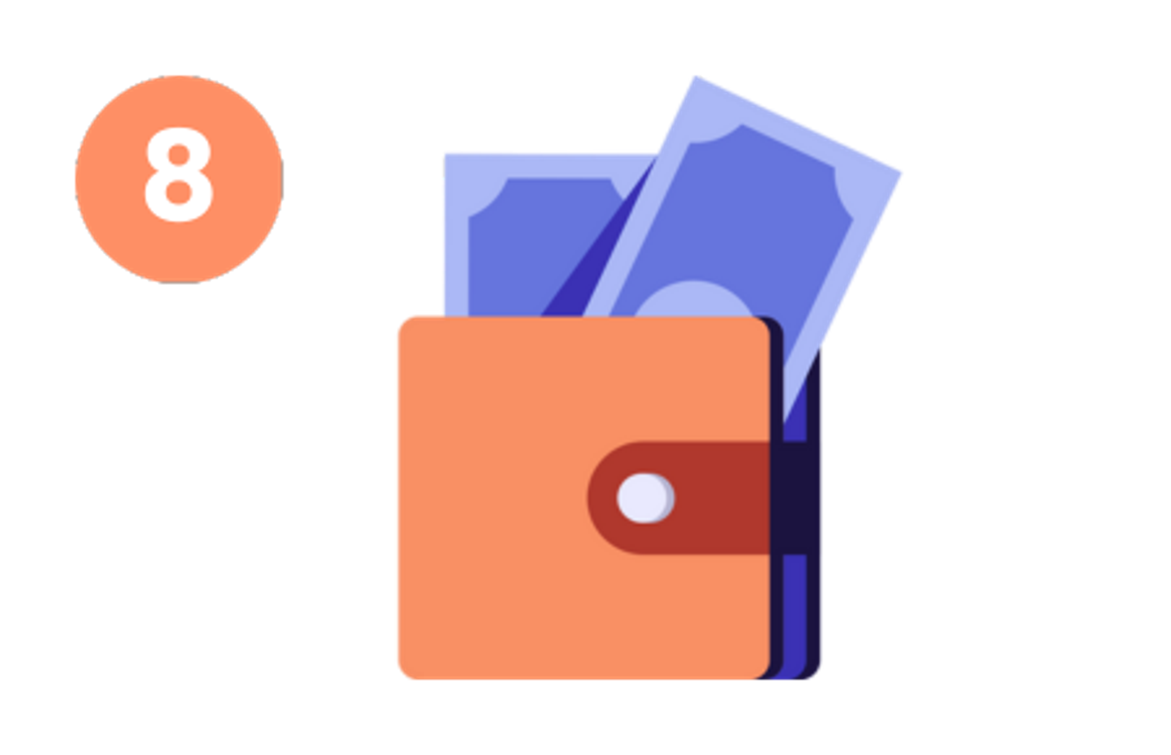 Portfel z pieniędzmi