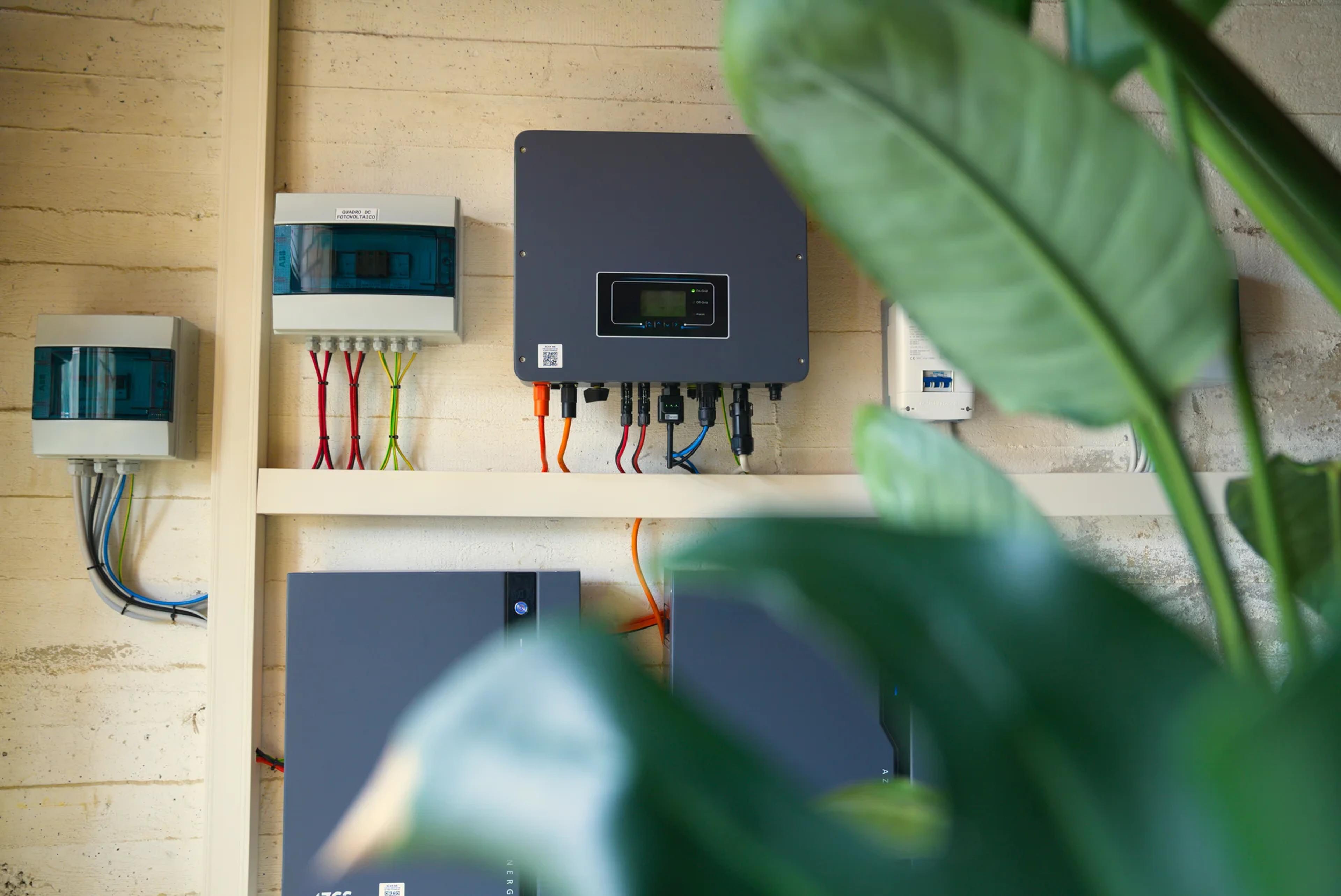 Thuisbatterij opslag zonnepanelen