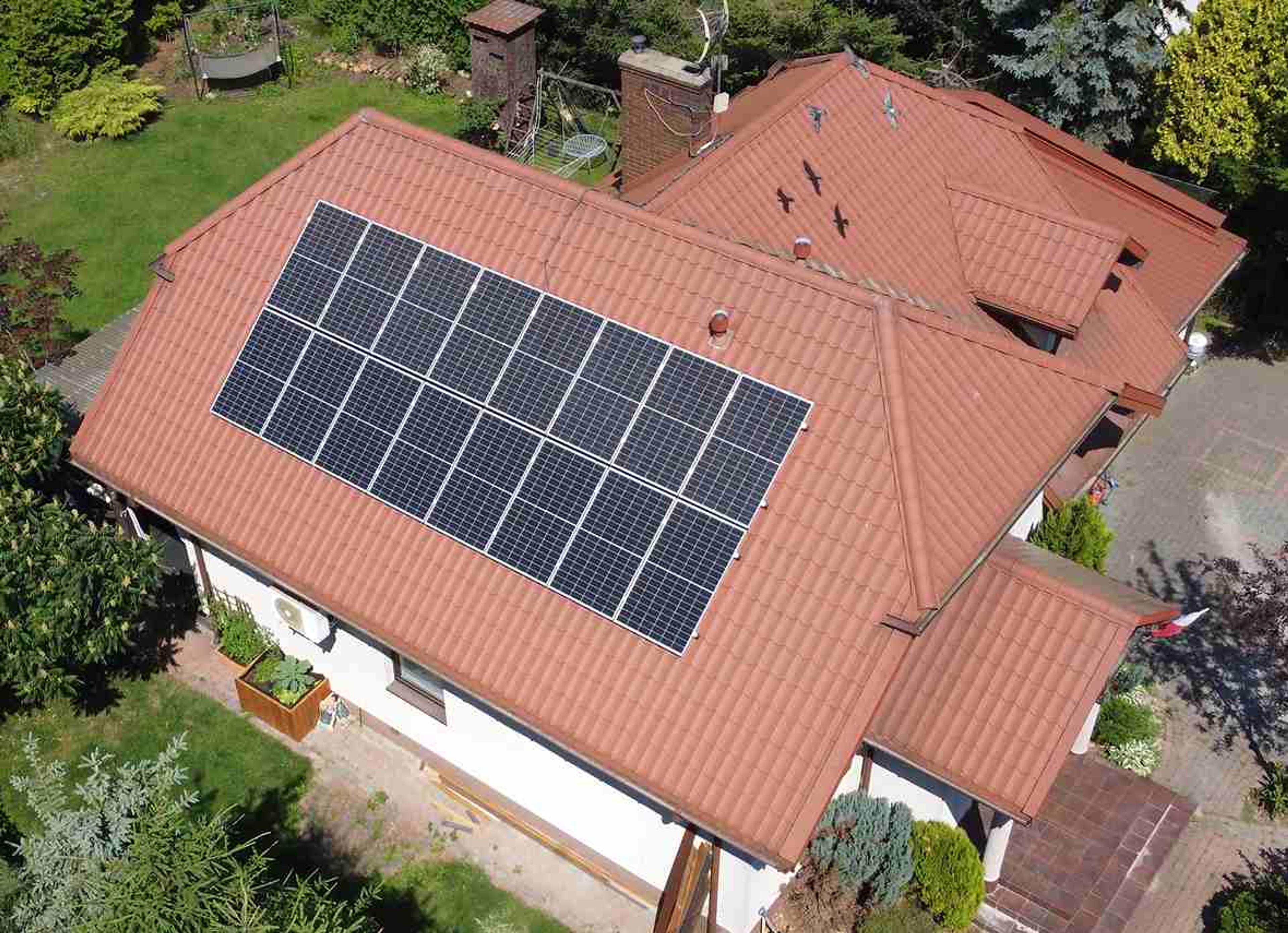 Instalacja fotowoltaiczna na dachu w Warszawie