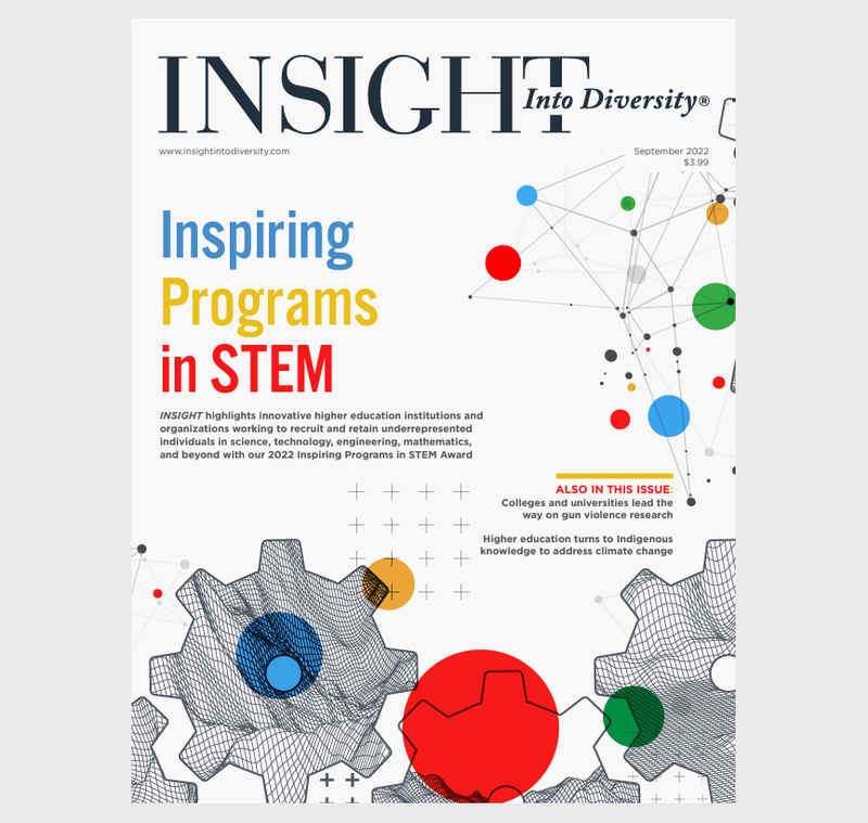 The Center for Diverse Leadership in Science Receives INSIGHT Into Diversity Magazine’s 2022 Inspiring Programs in STEM Award