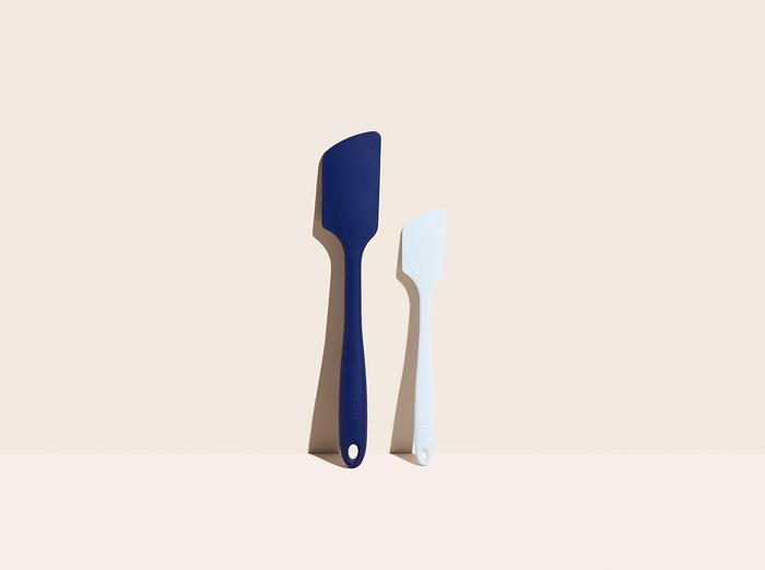 Hover Image for Ultimate & Mini Spatula Set - Navy & Light Blue