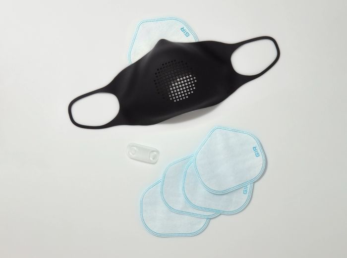 Image for Reusable Face Mask 2.0 - Black / Large / 1 Kit