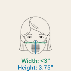 Image for Kids Mask Sizing...