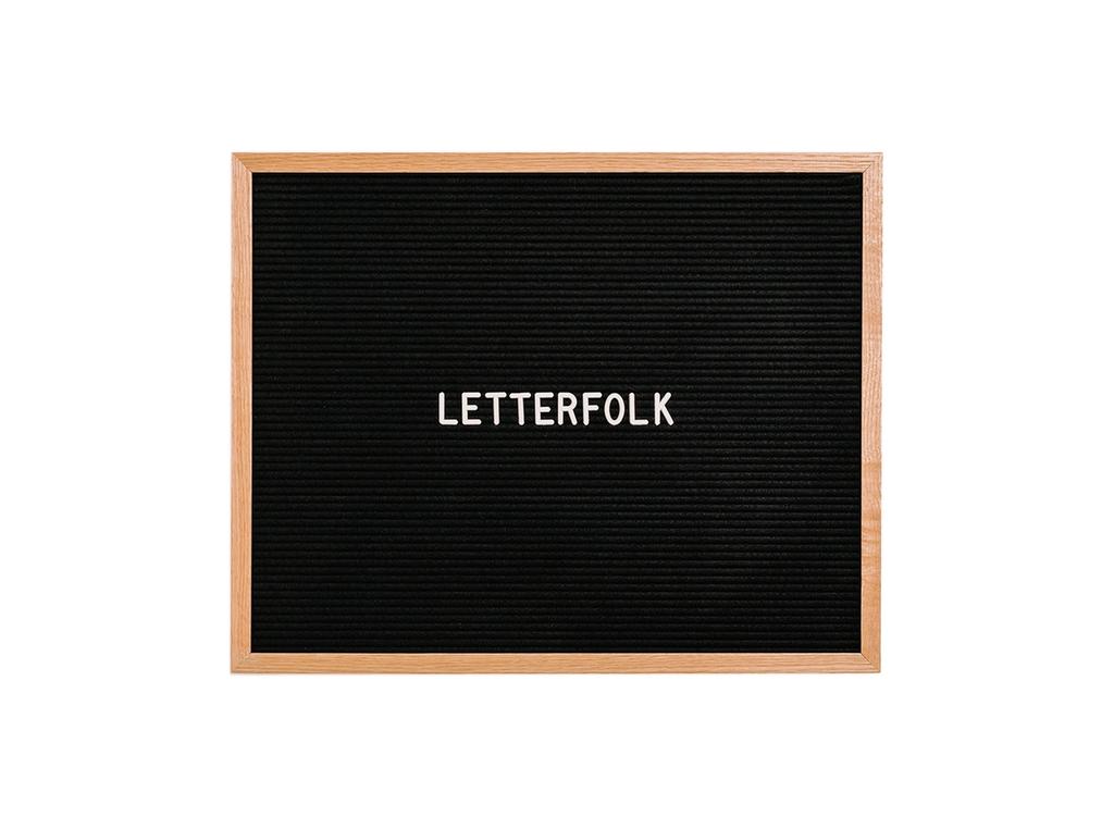 Letterfolk Changeable Letter Board Mini Felt Letter Boards