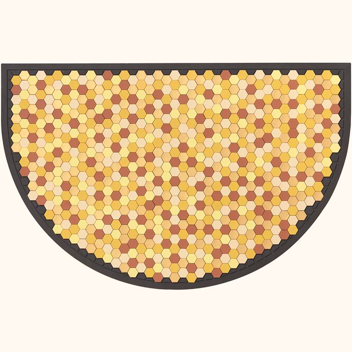 Image for Tile Mat Inspiration - Half Moon Tile Mat - Yellow Design