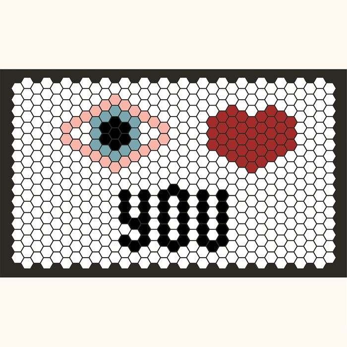 Image for Tile Mat Inspiration - Seasonal - Eye Love You