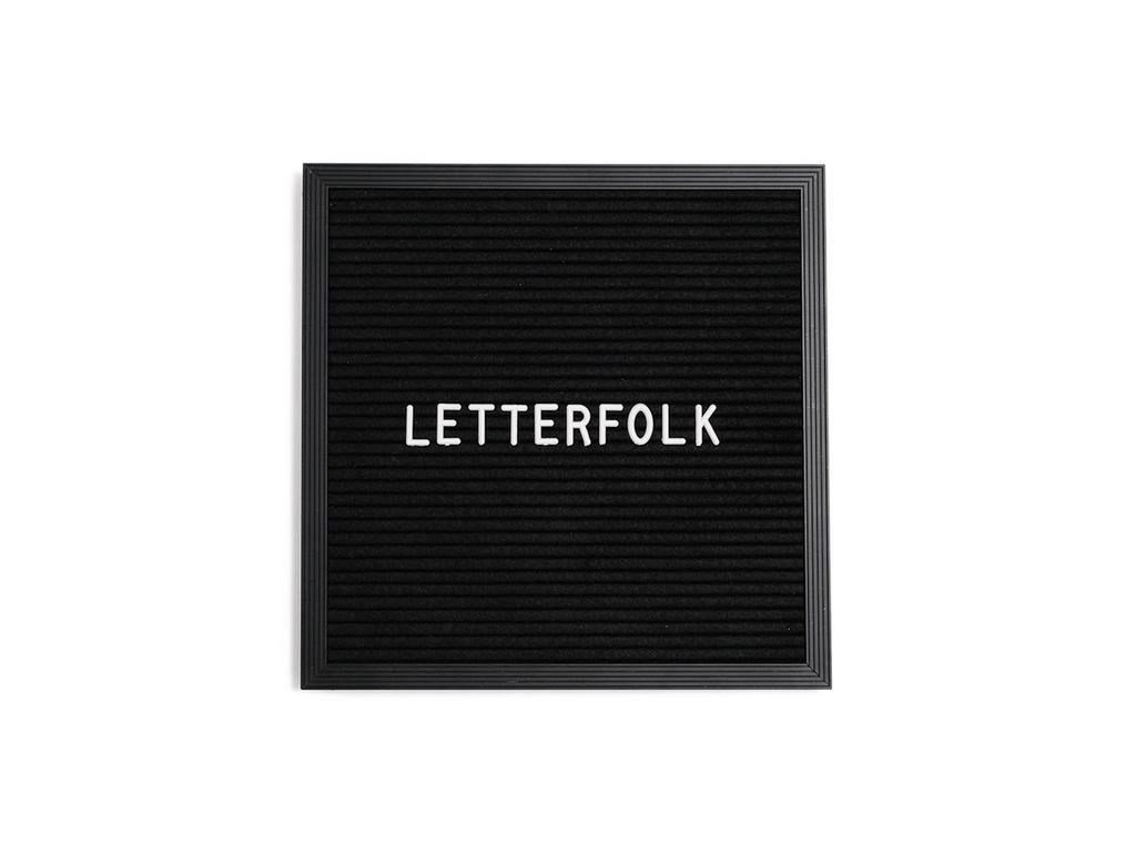 Letterfolk Changeable Letter Board Mini Felt Letter Boards
