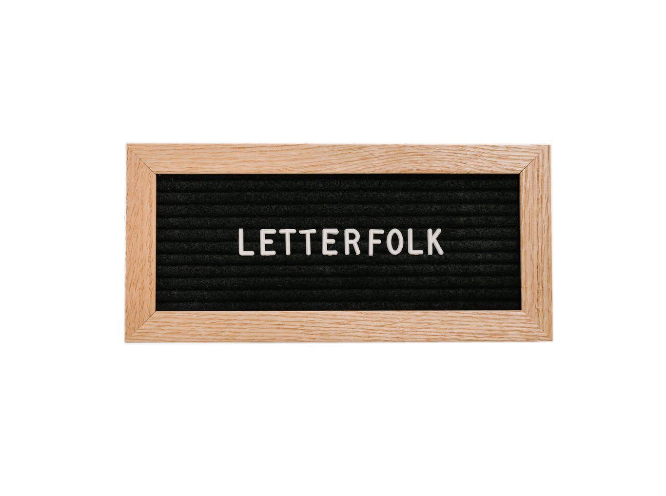Letterfolk Changeable Letter Board Mini Felt Letter Boards