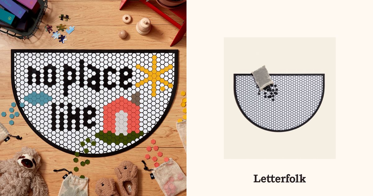 Half Moon Tile Mat
