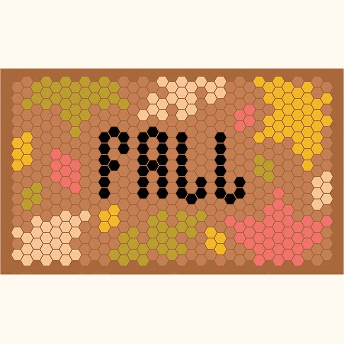 Image for Tile Mat Inspiration - Seasonal - Fall Leaves