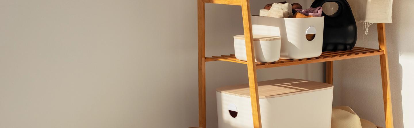 Image for Shop storage bins that double as decor and work we...