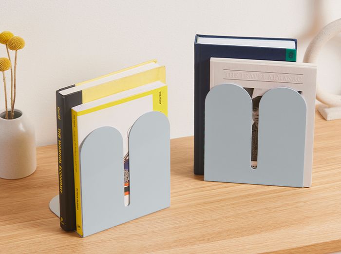 Hover Image for Open Spaces x Tortuga Bookends - Light Blue