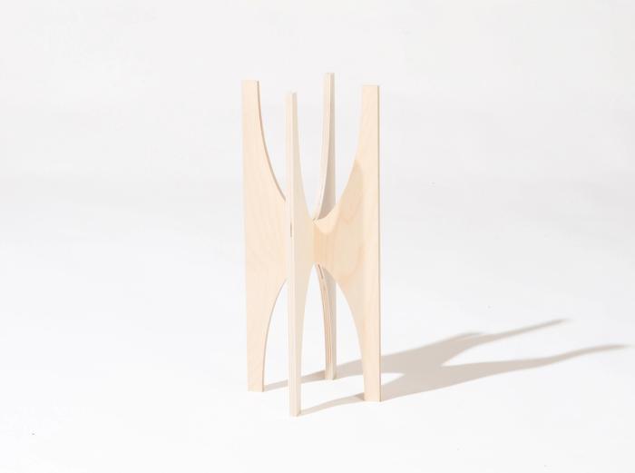 Image for Planter Stand - Natural Birch / 8"