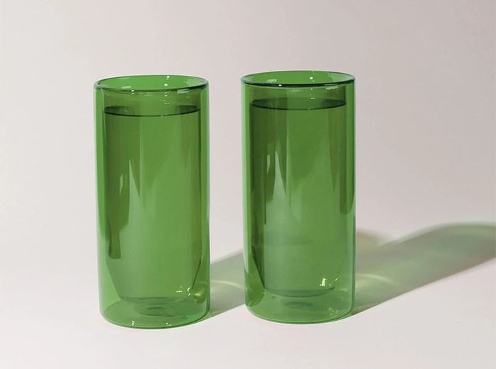 Image for Double Wall Glasses - Verde / 16 oz
