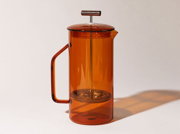 Image for Glass French Press - Amber