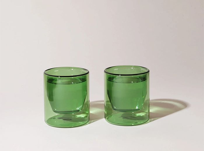 Image for Double Wall Glasses - Verde / 6 oz