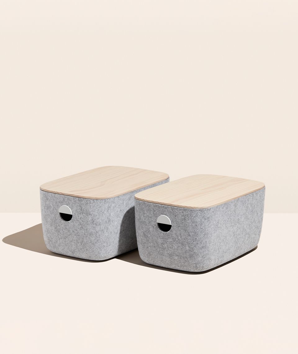 5050 Card - Cozy Living Room - Felt Bins - Hover Image