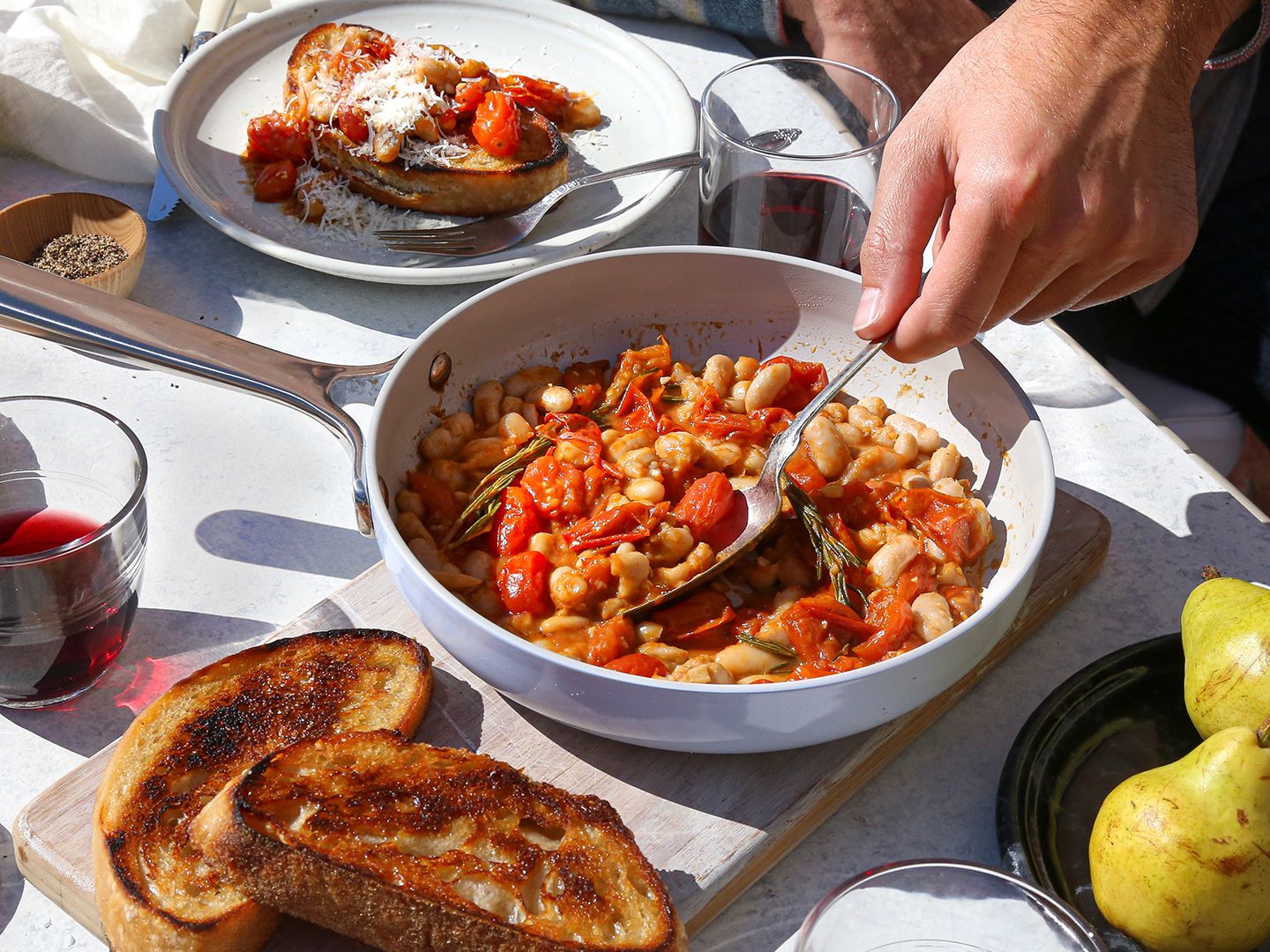 PDP - 5050 Media - Fry Pan - Natural, non-toxic ceramic - Desktop Image