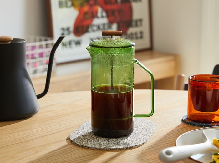 Hover Image for 850 ml Glass French Press - Verde