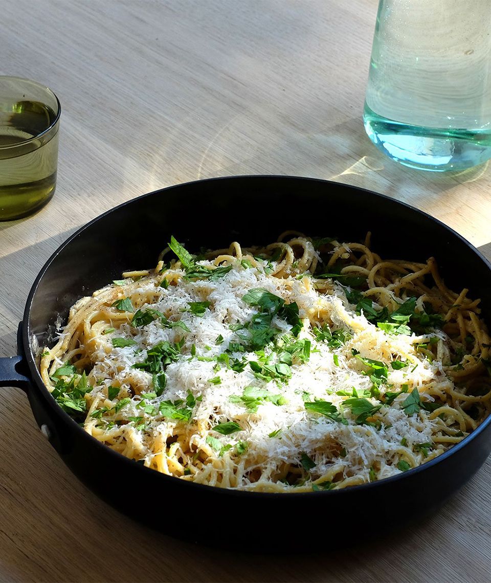 Cacio e Pepe with Fresh Bucatini & Pecorino