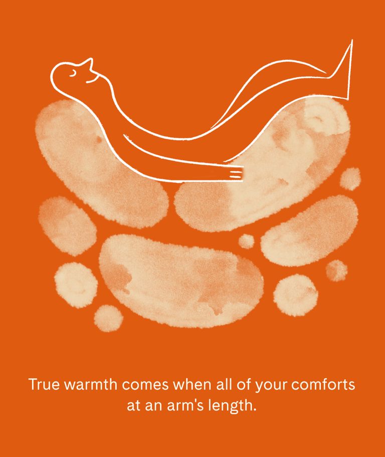5050 Card - Cozy Living Room - Illustration - Mobile Image