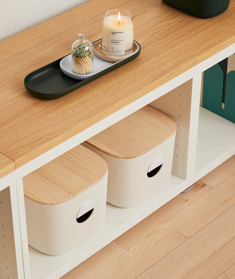 5050 Card - Cozy Living Room - Medium Bins - Mobile Image