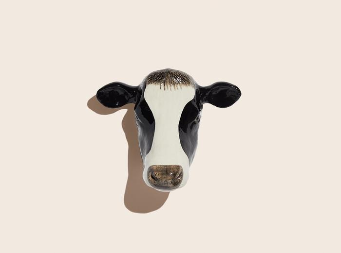 Image for Large Ceramic Animal Wall Vase - Dairy Cow