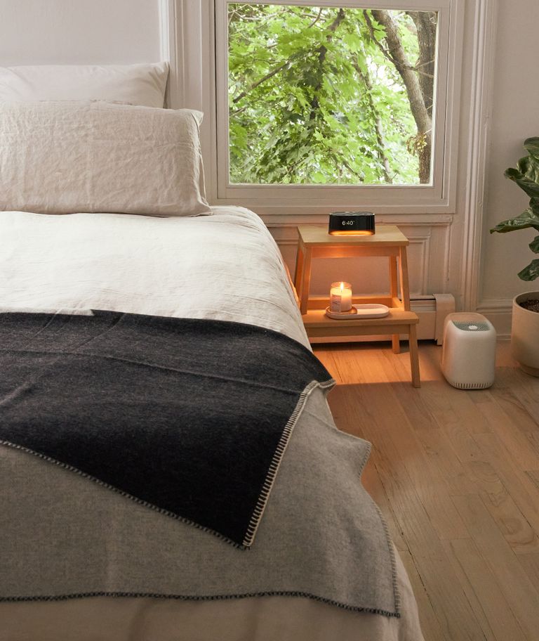 5050 Card - Calm Bedroom - Siempre Recycled Blanket - Mobile Image
