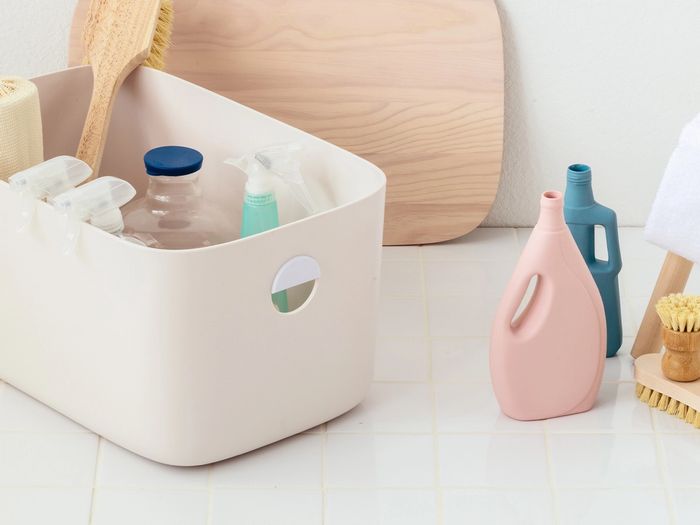 Hover Image for Large Storage Bins - Set of 2 - No Lids / Cream