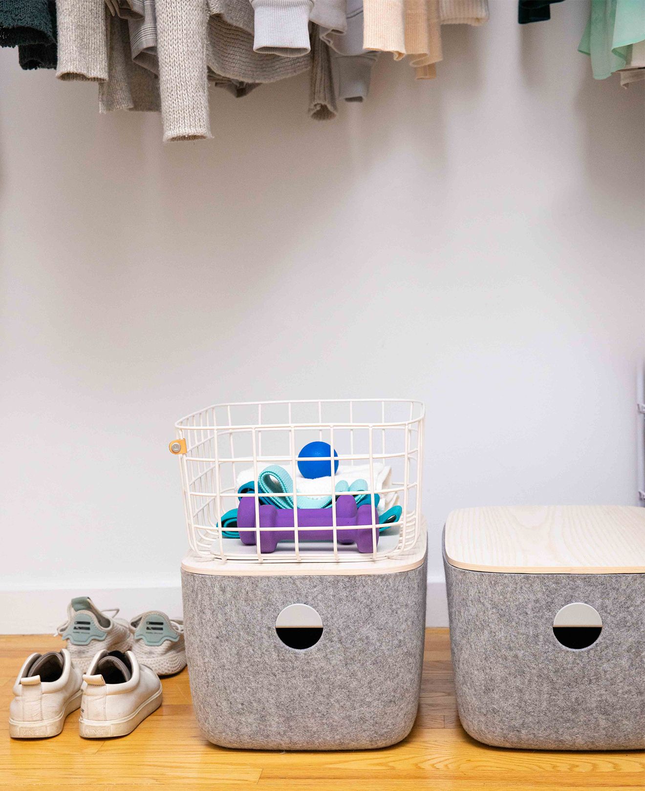 5050 Card - Large Felt Storage Bins - Responsibly Chosen Materials - Desktop Image