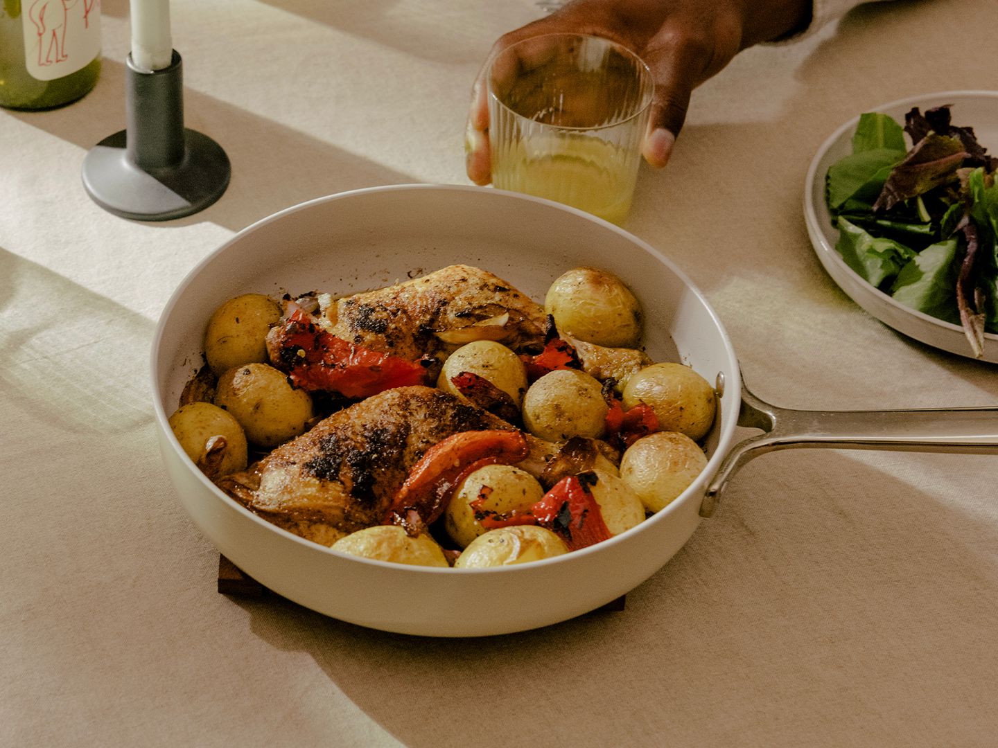 PDP - 5050 Media - Essential Pan - Natural, non-toxic ceramic - Desktop Image