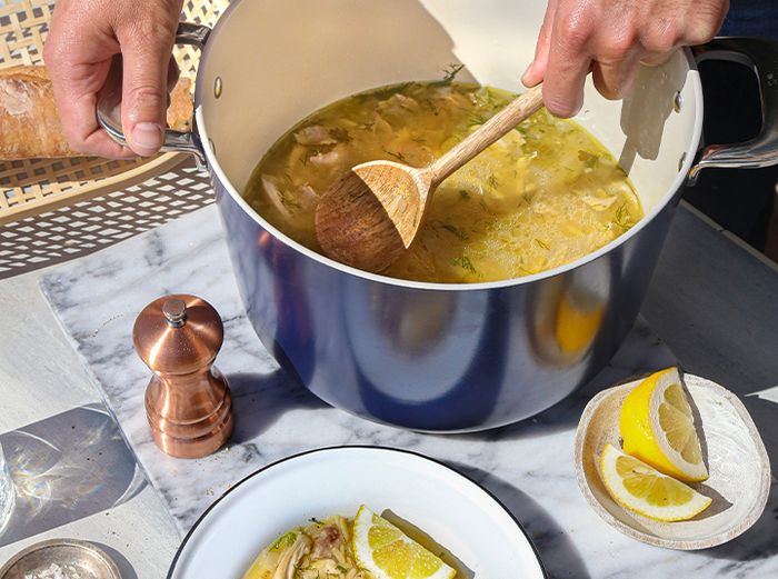 Hover Image for Stock Pot - Red