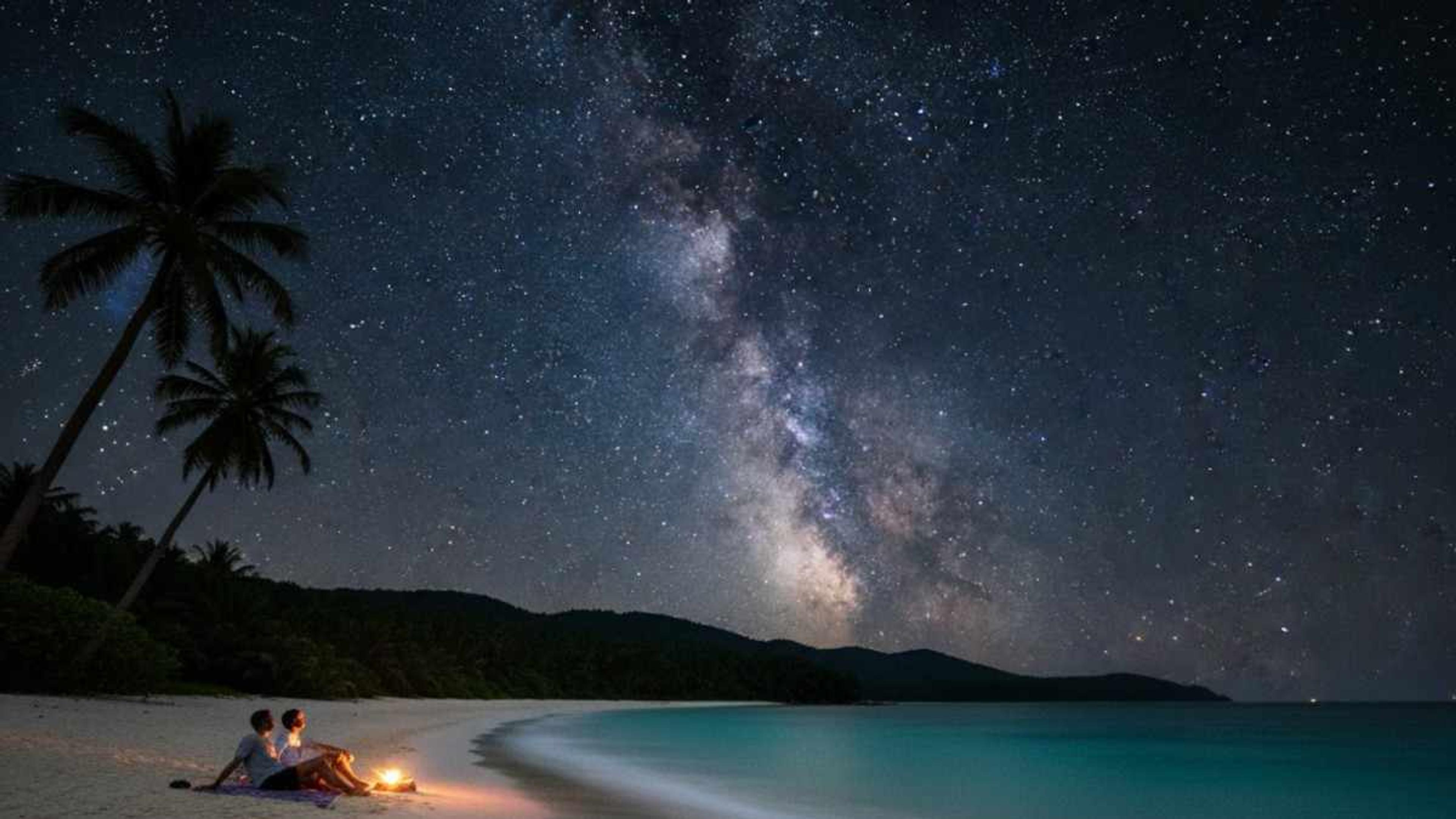 Stargazing by the Beach