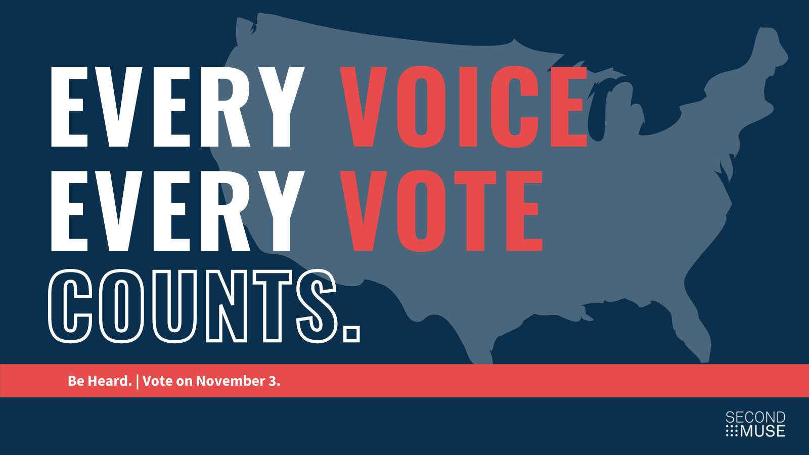 A Letter From Our Co-CEO: Why SecondMuse is Closing Offices On U.S. Election Day