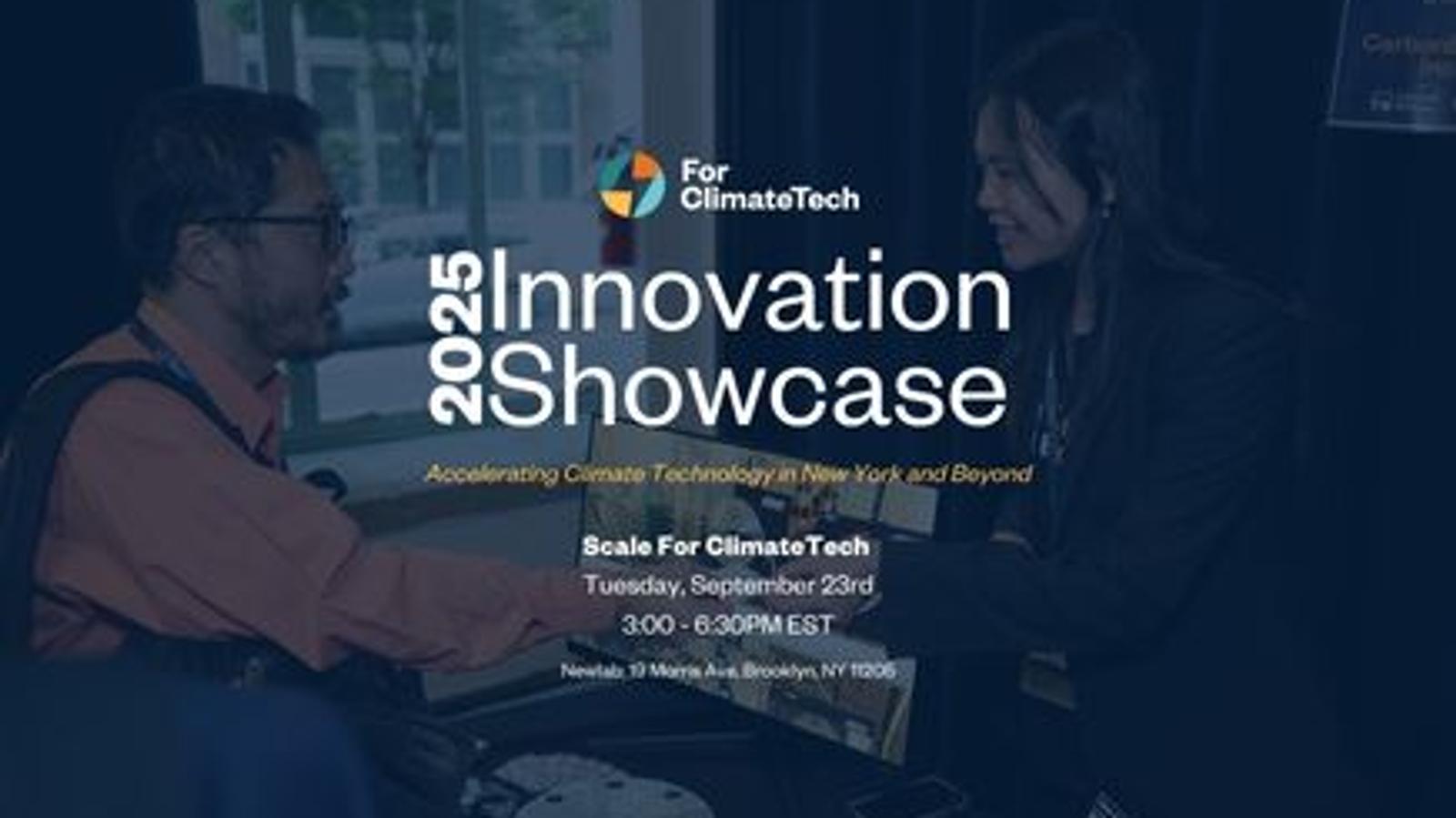 Scale For ClimateTech Innovation Showcase 2025